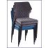Szczegółowe zdjęcie nr 4 produktu Krzesło tapicerowane Lenton - popielate