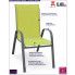 Fotografia Modne krzesło ogrodowe Malaga- zielone z kategorii Krzesła ogrodowe