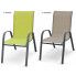 Szczegółowe zdjęcie nr 4 produktu Modne krzesło ogrodowe Malaga- zielone