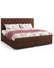 Łóżko z zagłówkiem w stylu glamour Active 180x200 - 44 kolory w sklepie Edinos.pl