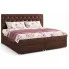 Łóżko z zagłówkiem w stylu glamour Active 180x200
