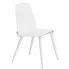 Zdjęcie produktu Minimalistyczne krzesło Salvio - białe.