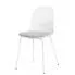 Zdjęcie produktu Wygodne krzesło Tina 2X - białe.