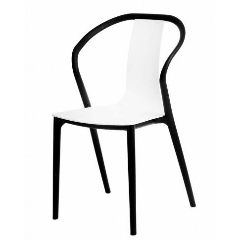 Zdjęcie produktu Designerskie krzesło tulipan Emeli - białe.