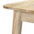 Szczegółowe zdjęcie nr 5 produktu Bielony stół z drewna mango Kelis – naturalny 