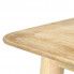 Szczegółowe zdjęcie nr 6 produktu Stół bielony z drewna mango Kelis 2X – naturalny 