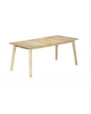 Stół bielony z drewna mango Kelis 2X – naturalny  w sklepie Edinos.pl