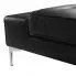 Szczegółowe zdjęcie nr 9 produktu vidaXL Sofa w kształcie L, skóra sztuczna, czarna, XXL, 326x163x83 cm