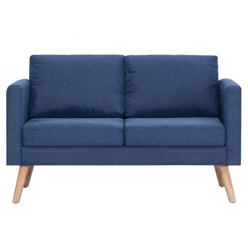 Szczegółowe zdjęcie nr 4 produktu Komplet 2 sof wypoczynkowych Bailey - Niebieski