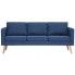 Zdjęcie komplet 2 sof wypoczynkowych Bailey - Niebieski - sklep Edinos.pl