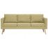 Zdjęcie komplet 2 sof wypoczynkowych Bailey - Zielony - sklep Edinos.pl