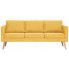 Zdjęcie komplet 2 sof wypoczynkowych Bailey -  Żółty - sklep Edinos.pl