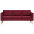 Zdjęcie komplet 2 sof wypoczynkowych Bailey - Czerwony - sklep Edinos.pl