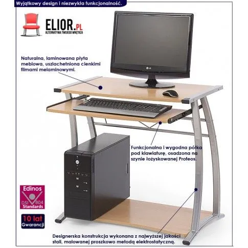 Fotografia Biurko do komputera Erica 7X z kategorii Meble