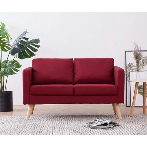 Fotografia Dwuosobowa kanapa w kolorze czerwonego wina - Imex 2X z kategorii Kanapy i sofy