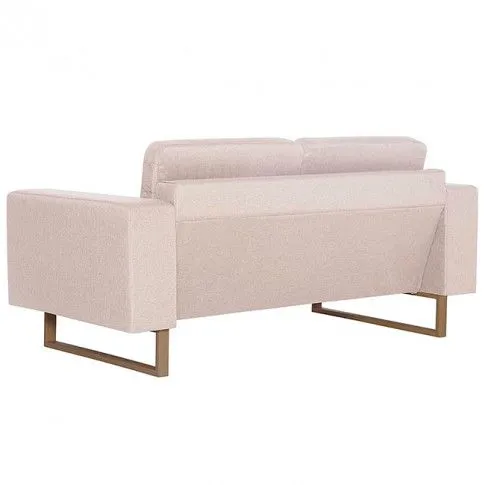 Zdjęcie elegancka dwuosobowa sofa Williams - kremowa - sklep Edinos.pl