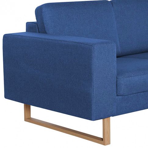 Fotografia Elegancka trzyosobowa sofa Williams 3X - niebieska z kategorii Kanapy i sofy