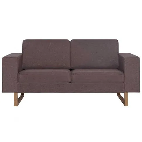 Fotografia Elegancka dwuosobowa sofa Ladi 2X - taupe z kategorii Kanapy i sofy