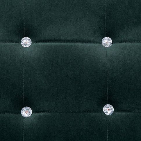 Fotografia Zgrabna 2-osobowa sofa Mefir - ciemnozielona z kategorii Kanapy i sofy