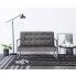 Szczegółowe zdjęcie nr 8 produktu Zgrabna 2-osobowa sofa Aparro - szara