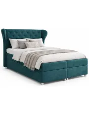 Małżeńskie łóżko kontynentalne Antony 160x200 - 44 kolory w sklepie Edinos.pl