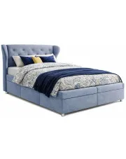 Łóżko kontynentalne Antony 200x200 - 44 kolory w sklepie Edinos.pl