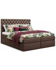 Dwuosobowe łóżko kontynentalne Benta 160x200 - 44 kolory w sklepie Edinos.pl