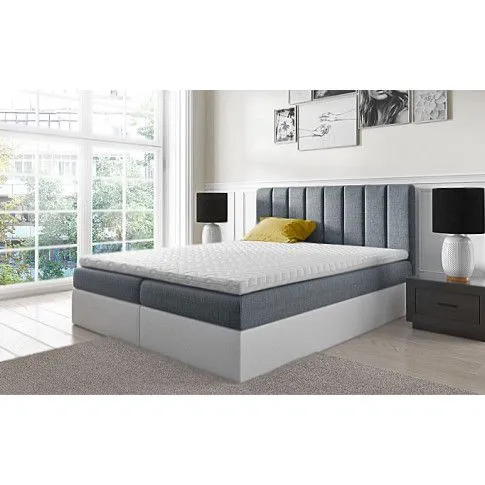 Szczegółowe zdjęcie nr 7 produktu Łóżko kontynentalne Rolix 3X 160x200 - 44 kolory