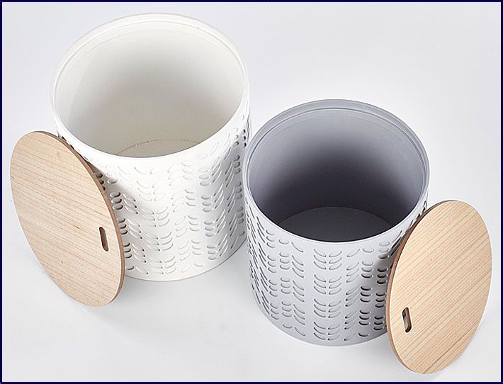 Komplet dwóch otwieranych stolików kawowych Sevri