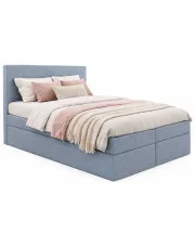 Podwójne łóżko kontynentalne Tafflo 160x200 - 36 kolorów w sklepie Edinos.pl