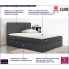 Kontynentalne łóżko z zagłówkiem 180x200 Mohito