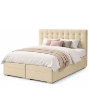 Łóżko kontynentalne Lexi 120x200 - 36 kolorów w sklepie Edinos.pl