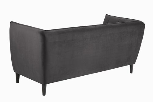 Modna sofa Giselle - ciemnoszara