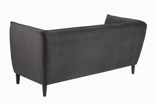 Modna sofa Brokis - ciemnoszara