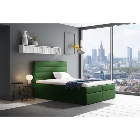 Zdjęcie produktu Łóżko kontynentalne Votica 140x200 - 36 kolorów.