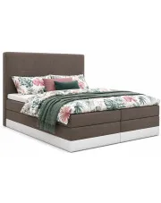 Dwuosobowe łóżko kontynentalne Graso 160x200 - 36 kolorów w sklepie Edinos.pl