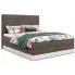 Dwuosobowe łóżko kontynentalne Graso 160x200