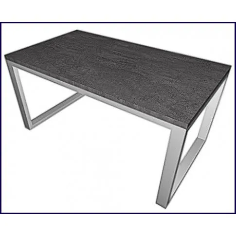 Szczegółowe zdjęcie nr 5 produktu Industrialny stół Primo 115x72 - beton