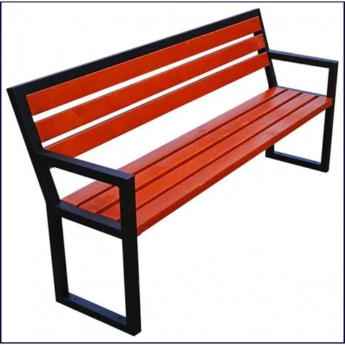 Zdjęcie Ławka drewniana ogrodowa Nordam | Edinos.pl