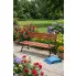 Fotografia Aluminiowa ławka ogrodowa Novesa 3X 150cm - 7 kolorów z kategorii Ławki ogrodowe
