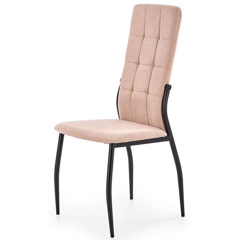 Zdjęcie produktu Krzesło pikowane Holden - beżowe.
