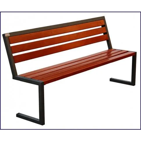 Szczegółowe zdjęcie nr 4 produktu Ławka parkowa Narsa 150cm - 84 kolory