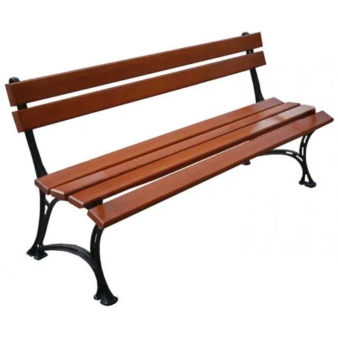 Szczegółowe zdjęcie nr 5 produktu Żeliwna ławeczka parkowa Novesa 4X 150cm - 7 kolorów