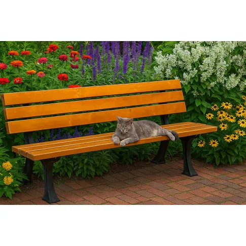 Zdjęcie Ławka drewniana ogrodowa Vaxi | Edinos.pl