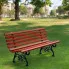 Szczegółowe zdjęcie nr 6 produktu Romantyczna ławka parkowa Deimer 150 cm - 7 kolorów