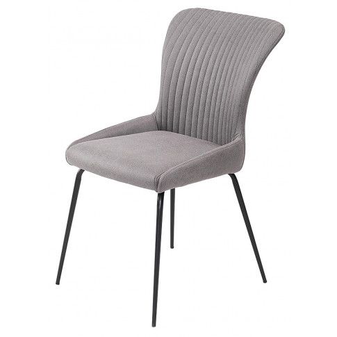 Zdjęcie produktu Minimalistyczne krzesło Zoer - popielate.