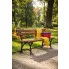 Fotografia Ławka parkowa Eret 3X 150cm - 7 kolorów z kategorii Ławki ogrodowe