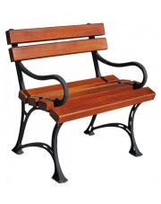 Drewniane krzesło ogrodowe Helen - 7 kolorów w sklepie Edinos.pl