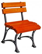 Drewniane krzesło ogrodowe Figaro - 7 kolorów w sklepie Edinos.pl