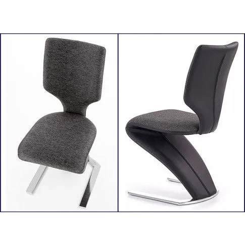 Zdjęcie szare krzesło w nowoczesnym stylu Louis - sklep Edinos.pl